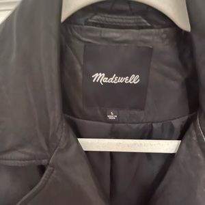 Madewell leather moto jacket